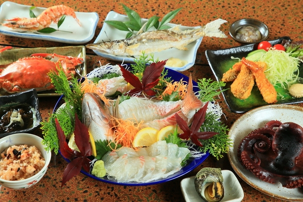  魚介料理を味わうプラン【名鉄海上観光船10％OFF】